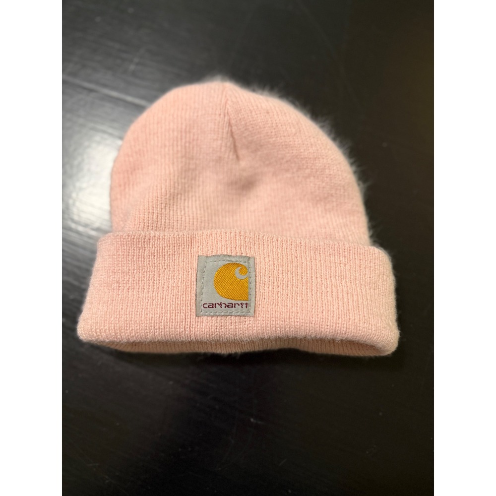 Carhartt Infant Toddler Pink Beanie Knit Hat AH8990 USA Made